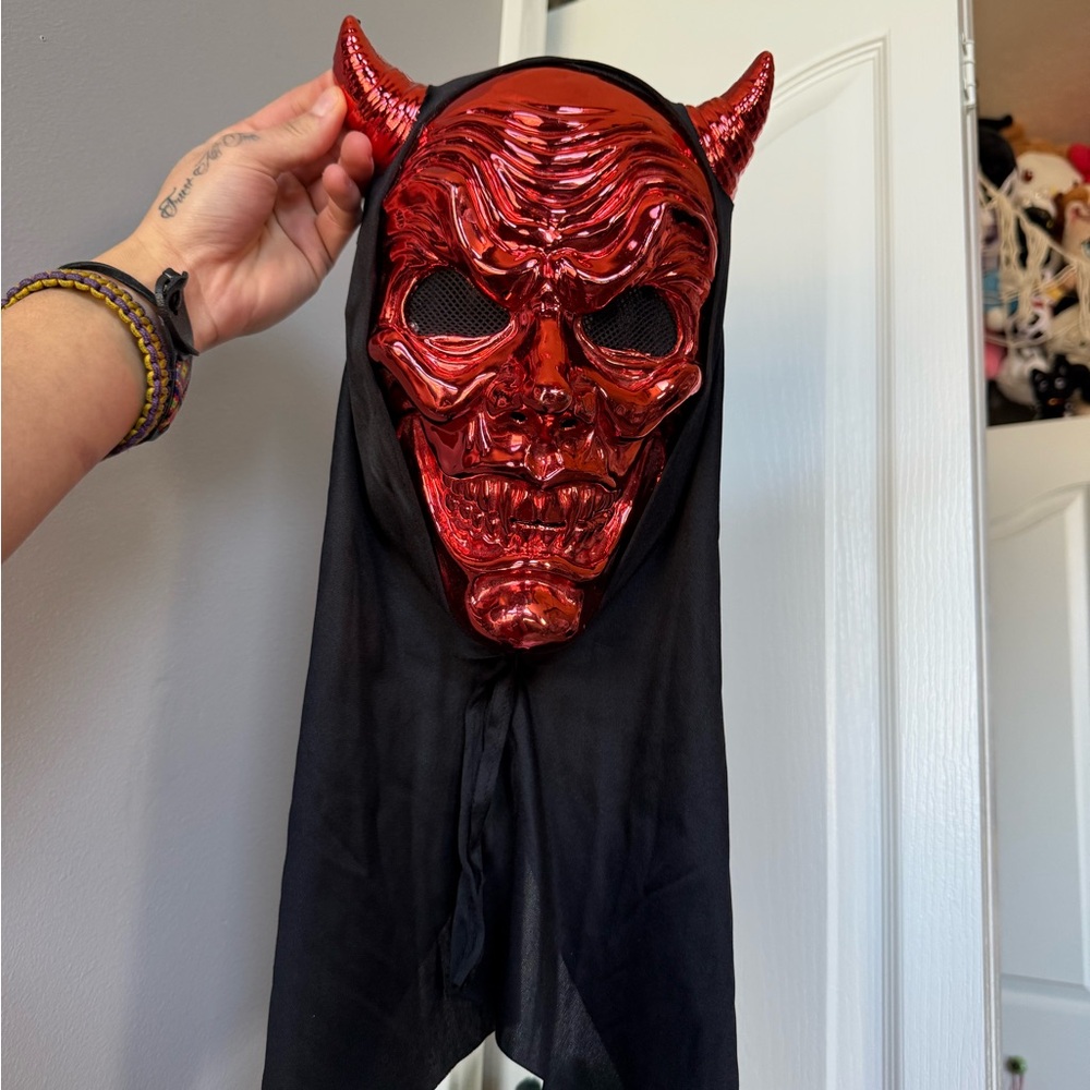 halloween devil mask
